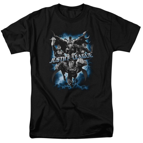 Image for Justice League of America Justice Storm T-Shirt