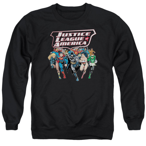Image for Justice League of America Crewneck - Charging Justice