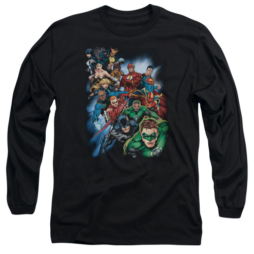 Image for Justice League of America Long Sleeve Shirt - Heroes Unite