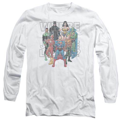 Image for Justice League of America Long Sleeve Shirt - Classified #1 Cover