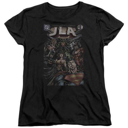 Image for Justice League of America #1 Cover Woman's T-Shirt