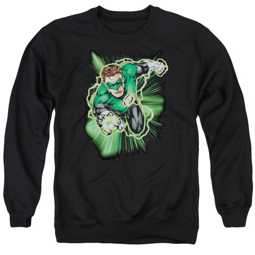 Image for Justice League of America Crewneck - Green Lantern Energy