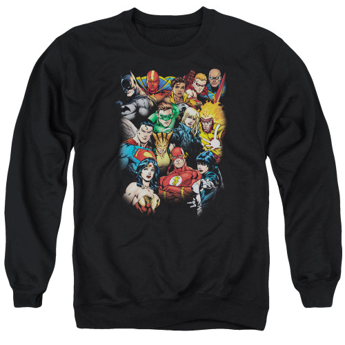Image for Justice League of America Crewneck - The Leagues All Here