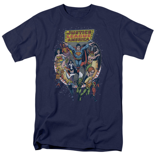 Image for Justice League of America Star Group T-Shirt