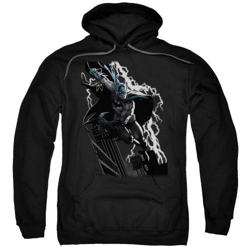 Image for Justice League of America Hoodie - Batman Lightning Crashes