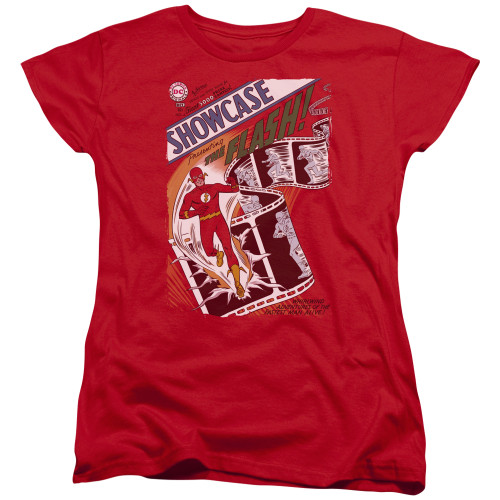 Image for Justice League of America The Flash Showcase #4 Cover Woman's T-Shirt