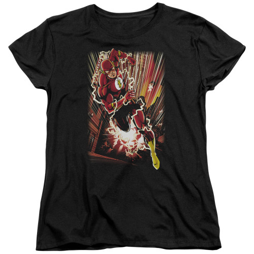 Image for Justice League of America Street Speed Woman's T-Shirt