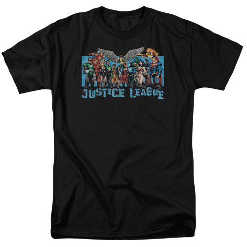 Image for Justice League of America League Lineup T-Shirt
