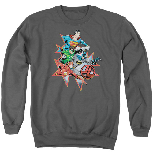 Image for Justice League of America Crewneck - Starburst