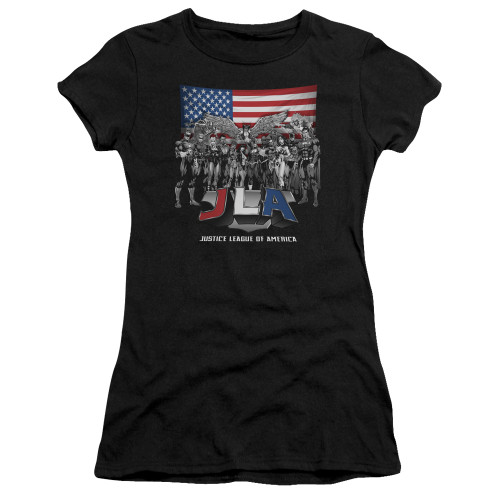 Image for Justice League of America All American Eagle Girls Shirt