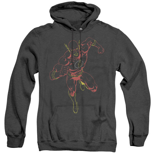 Image for Justice League of America Heather Hoodie - Neon Flash