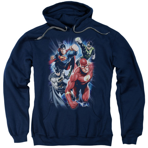 Image for Justice League of America Hoodie - Storm Chasers