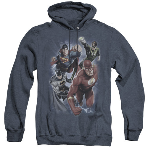 Image for Justice League of America Heather Hoodie - Storm Chasers
