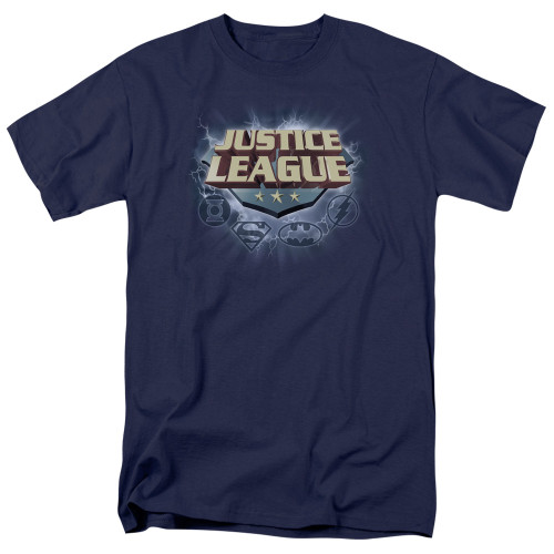 Image for Justice League of America Storm Logo T-Shirt