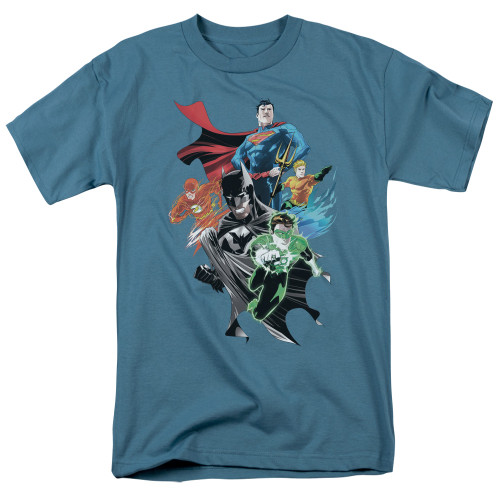 Image for Justice League of America Group Shot T-Shirt