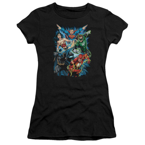 Image for Justice League of America JL Assemble Girls Shirt