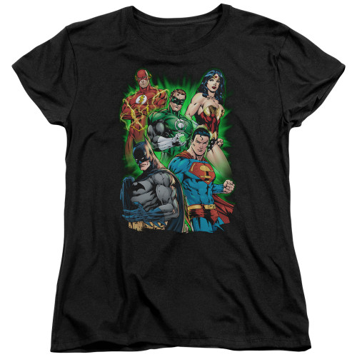 Image for Justice League of America Will Power Woman's T-Shirt