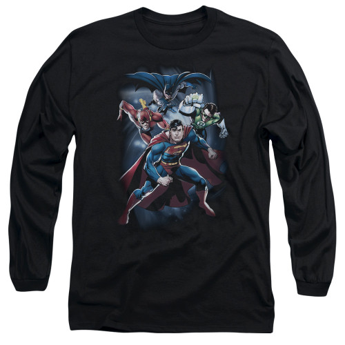 Image for Justice League of America Long Sleeve Shirt - Cosmic Crew