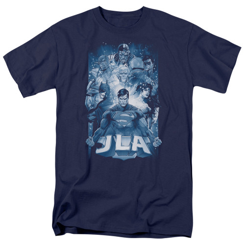 Image for Justice League of America Burst T-Shirt