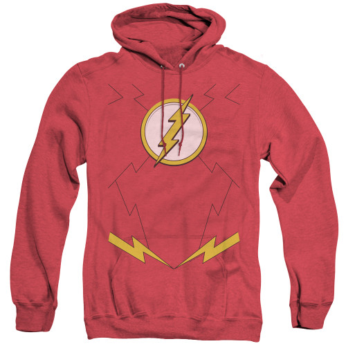 Image for Justice League of America Heather Hoodie - New Flash Uniform