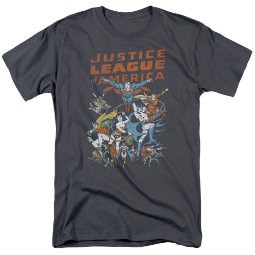 Image for Justice League of America Big Group T-Shirt