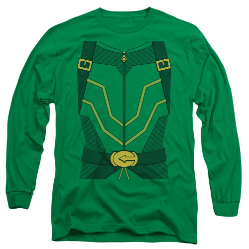 Image for Justice League of America Long Sleeve Shirt - Arrow Uniform