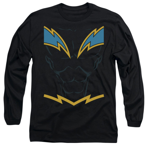 Image for Justice League of America Long Sleeve Shirt - Black Lightning