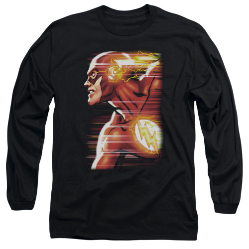 Image for Justice League of America Long Sleeve Shirt - Speed Head