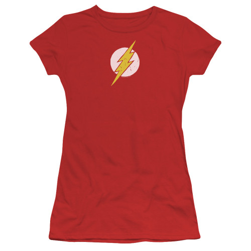 Image for Justice League of America Rough Flash Girls Shirt