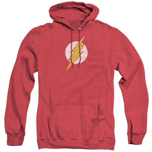 Image for Justice League of America Heather Hoodie - Rough Flash