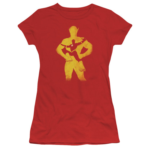 Image for Justice League of America Flash Knockout Girls Shirt