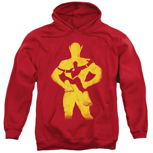 Image for Justice League of America Hoodie - Flash Knockout