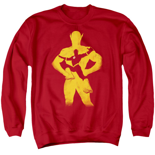 Image for Justice League of America Crewneck - Flash Knockout