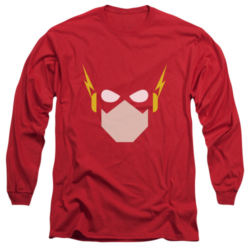 Image for Justice League of America Long Sleeve Shirt - Flash Head