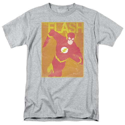 Image for Justice League of America Simple Flash Poster T-Shirt