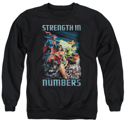 Image for Justice League of America Crewneck - Strength in Numbers