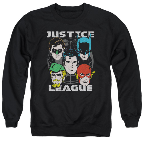 Image for Justice League of America Crewneck - Head of States