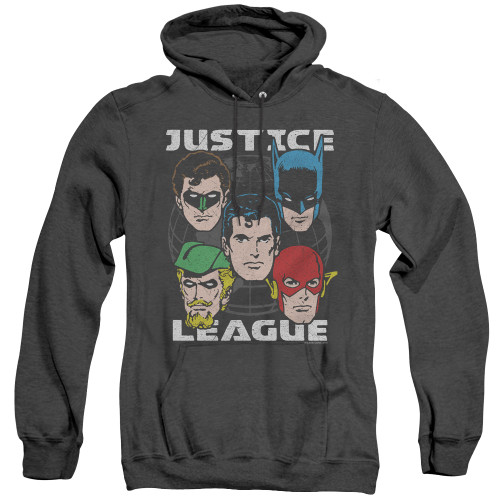 Image for Justice League of America Heather Hoodie - Head of States