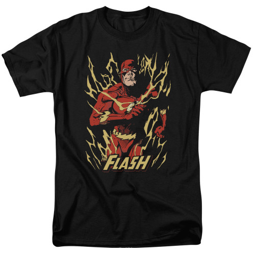 Image for Justice League of America Flash Flare T-Shirt