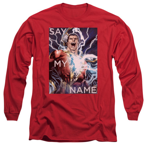 Image for Justice League of America Long Sleeve Shirt - Say My Name