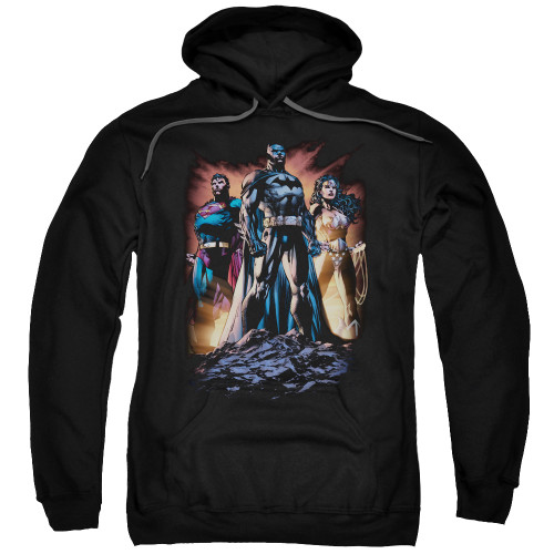 Image for Justice League of America Hoodie - Take a Stand