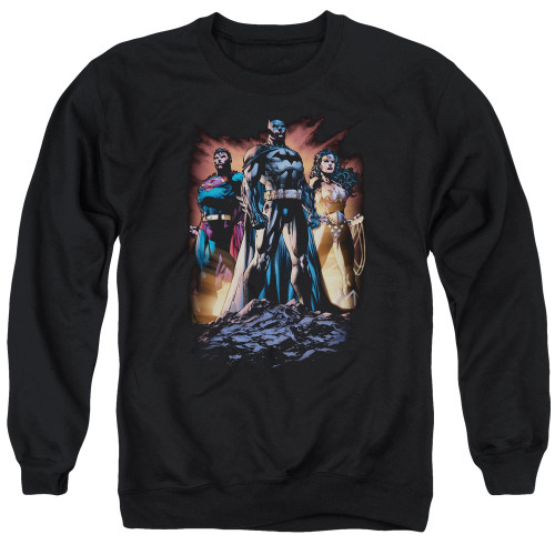 Image for Justice League of America Crewneck - Take a Stand