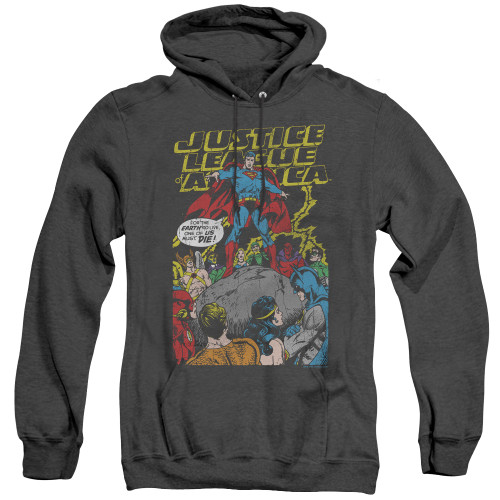 Image for Justice League of America Heather Hoodie - Ultimate Sacrifice