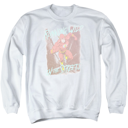 Image for Justice League of America Crewneck - Running Wild