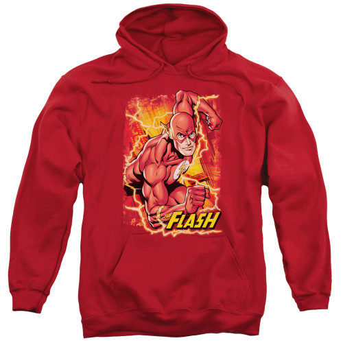 Image for Justice League of America Hoodie - Flash Lightning