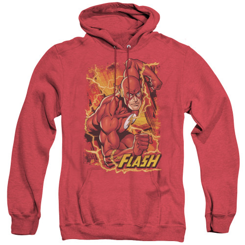 Image for Justice League of America Heather Hoodie - Flash Lightning