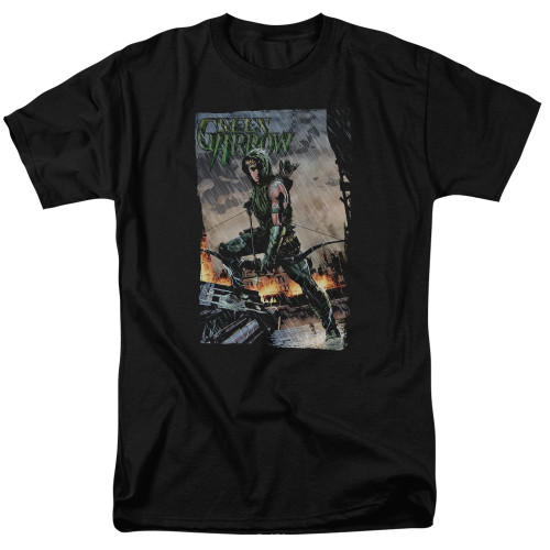 Image for Justice League of America Fire and Rain T-Shirt