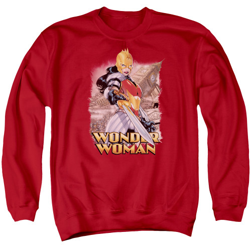 Image for Justice League of America Crewneck - Wonder Woman