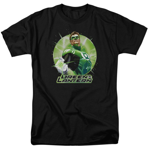 Image for Justice League of America Green Static T-Shirt