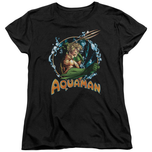 Image for Justice League of America Ruler of the Seas Woman's T-Shirt